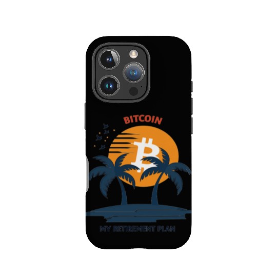 Bitcoin Retirement BTC - Crypto Investors IPhone Cases