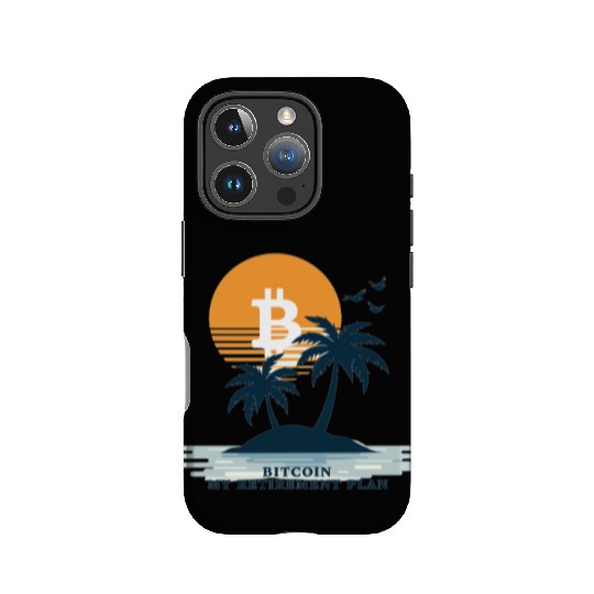 Bitcoin Retirement BTC - Crypto Investors IPhone Cases