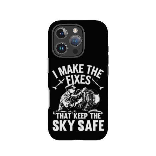 Aircraft Technician Avionics Maintenance Airport IPhone Cases