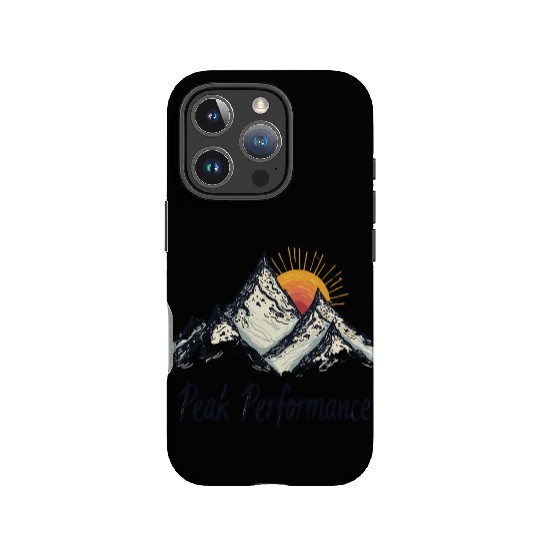 Peak Performance Mountain Sunrise IPhone Cases
