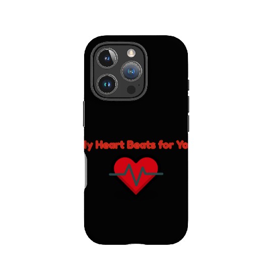 My Heart Beats for You -Funny Doctor Valentine IPhone Cases