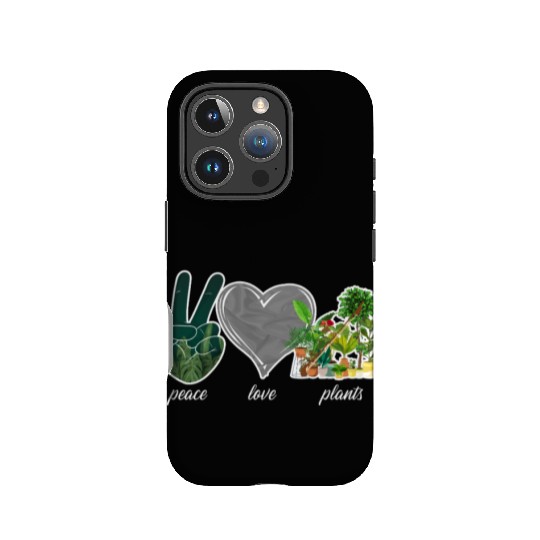 Plant Lover Gardening Peace Love IPhone Cases