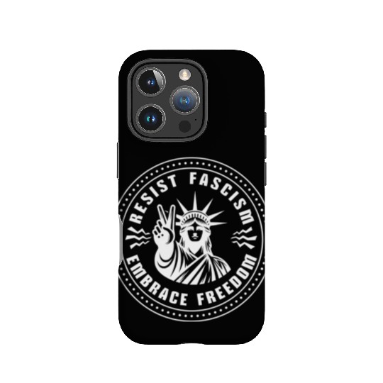 Resist Fascism ~ Embrace Freedom IPhone Cases