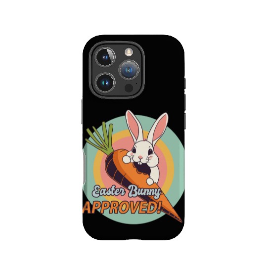 Easter Bunny Approved Retro Rabbit IPhone Cases