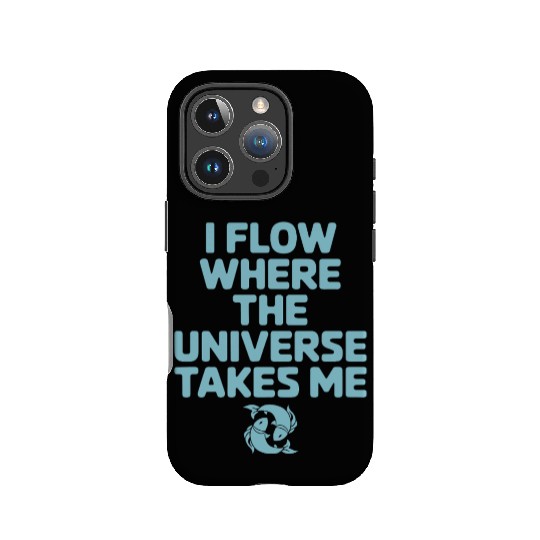 Pisces Zodiac: I Flow Where The Universe Takes Me IPhone Cases