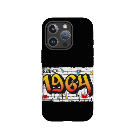 Vintage 1964 Graffiti – 61 Years of Bold Legacy IPhone Cases
