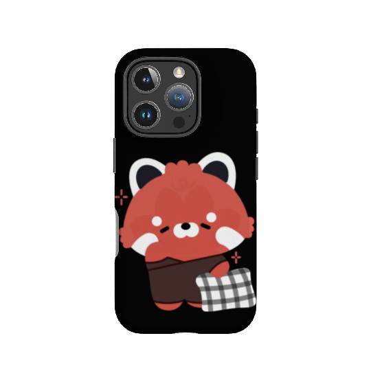 Sleepy Red Panda IPhone Cases