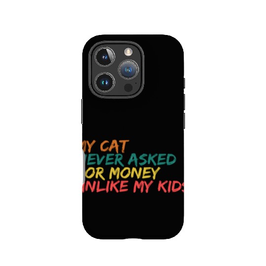 Retro Feline Philosophy IPhone Cases