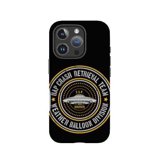 UAP Crash Retrieval Team | Orbs UFOs Aliens UAPs IPhone Cases