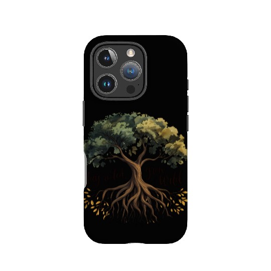 Rooted Growth - Nature's Wisdom IPhone Cases