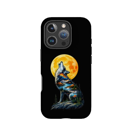 Howling Wolf IPhone Cases
