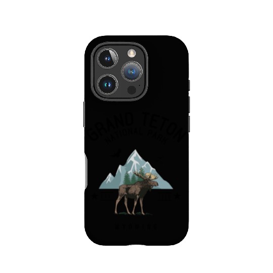 Grand Teton National Park Est. 1929 Wyoming IPhone Cases