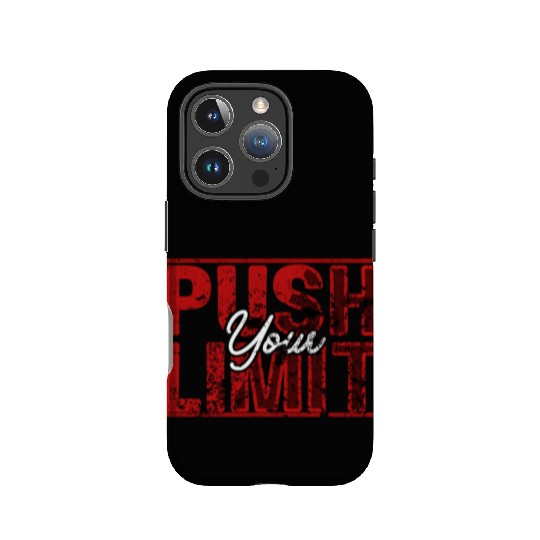 Gym Motivation IPhone Cases Push Your Limits In The Gym