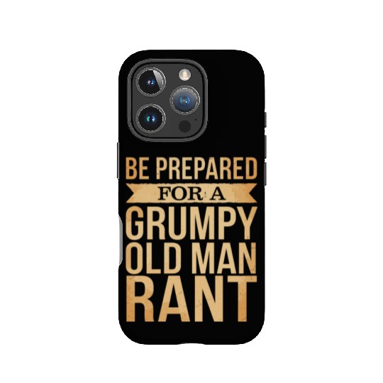 Grumpy Old Man IPhone Cases