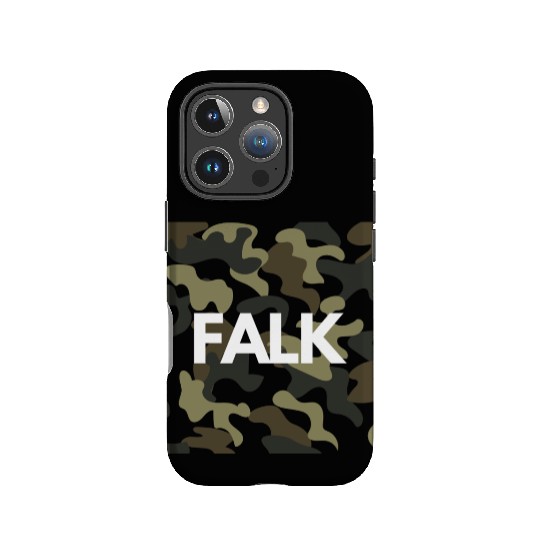 Falk Name IPhone Cases Men Good Quality Camouflage
