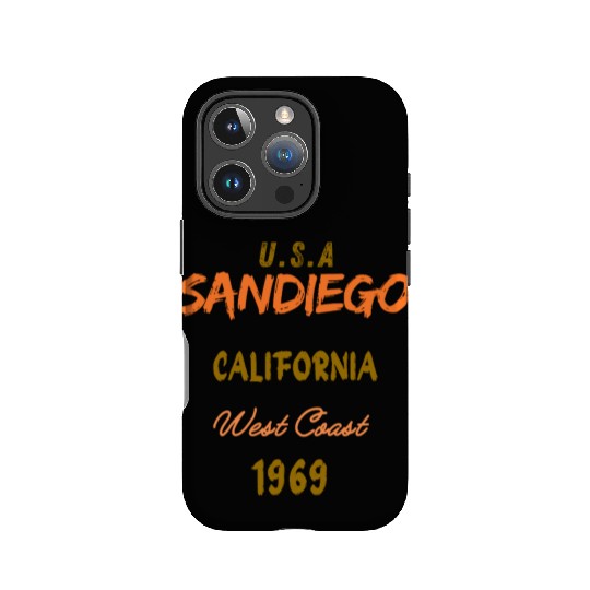 San Diego West Coast California America History IPhone Cases