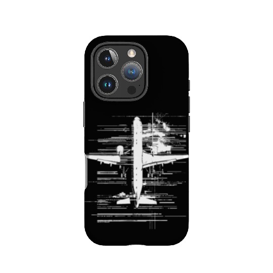 Aircraft Drawing IPhone Cases