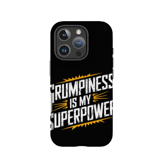 Grumpy Old Man IPhone Cases