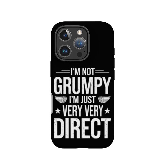 Grumpy Old Man IPhone Cases