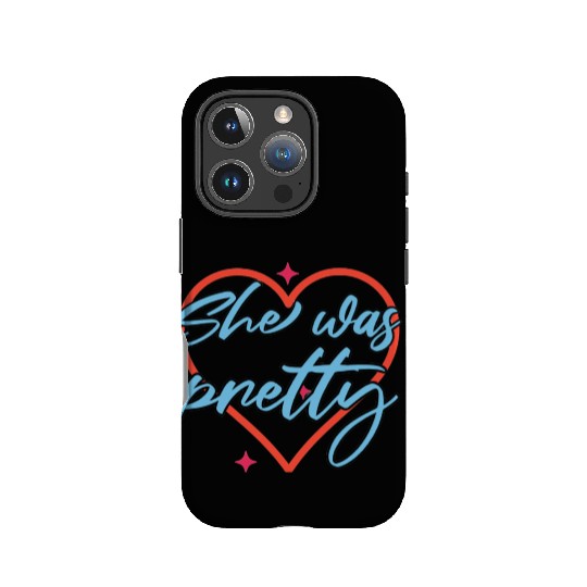she was pretty movies heart stars love IPhone Cases