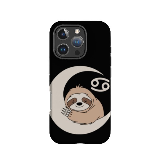 Cancer Zodiac Sloth Embrace the Calmness IPhone Cases