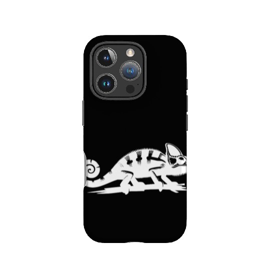 Small Chameleon Dragon With Curled Tail IPhone Cases