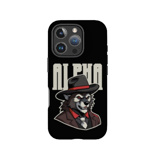 Alpha Wolf – No Beta Behavior IPhone Cases