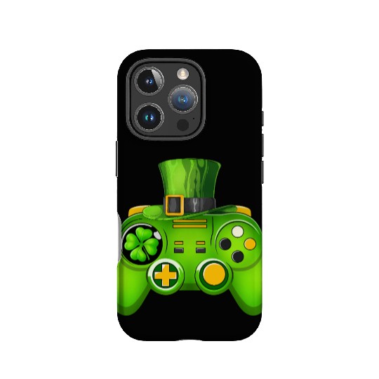 Video Game Controller Irish Gamer St Patricks Day IPhone Cases