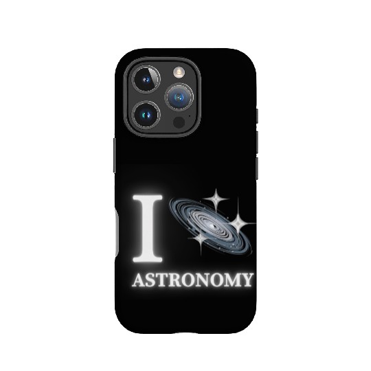 Amateur Astronomy: I Love Astronomy IPhone Cases
