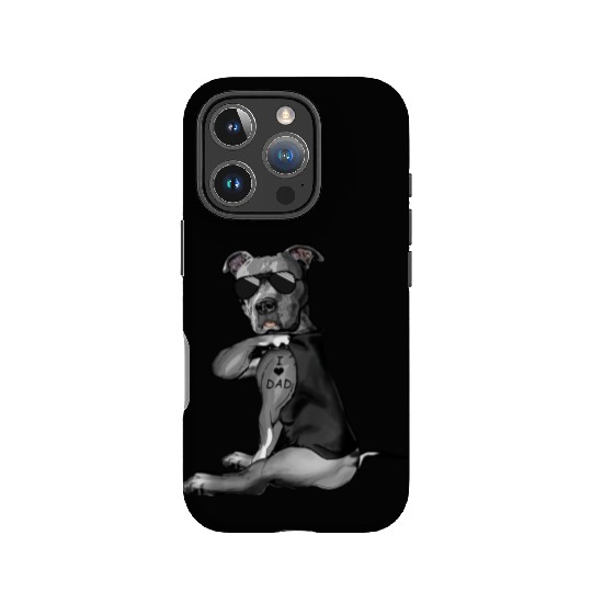 I Love Dad Dog IPhone Cases