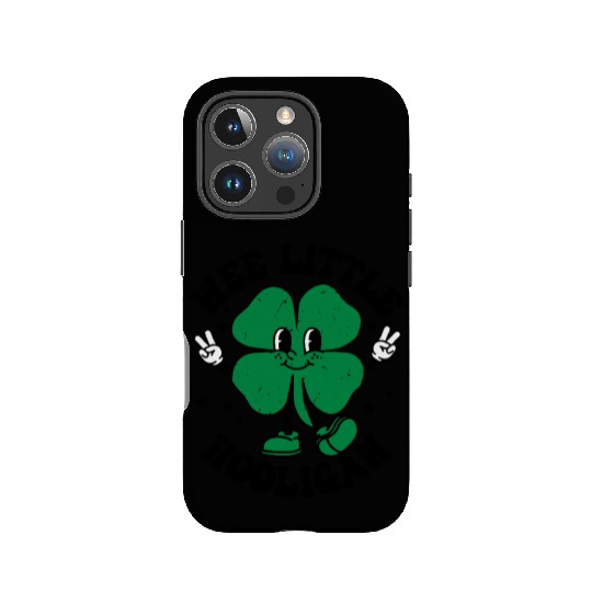 Wee Little Hooligan Cute St. Patrick's Day Irish S IPhone Cases