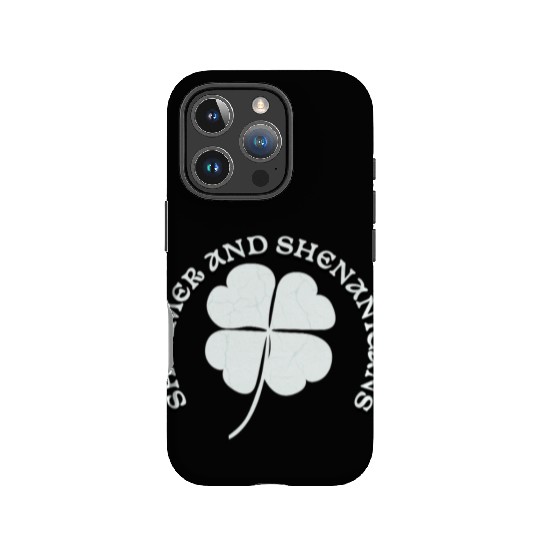 Shimmer and Shenanigans Large Clove Design IPhone Cases