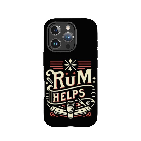Rum Helps 11 IPhone Cases