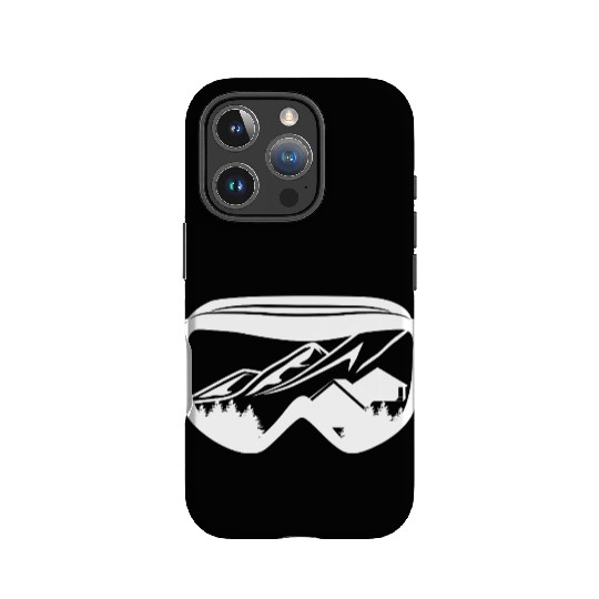Snowboarding Goggles IPhone Cases