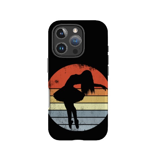 Vintage Ballet Girl Drawing IPhone Cases