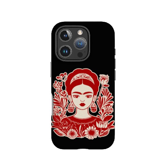 Frida Kahlo Illustration Feminist Art IPhone Cases