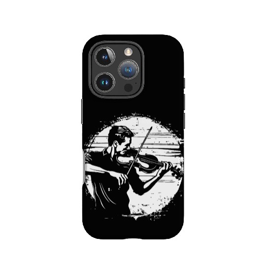 Violin Boy Sketch IPhone Cases