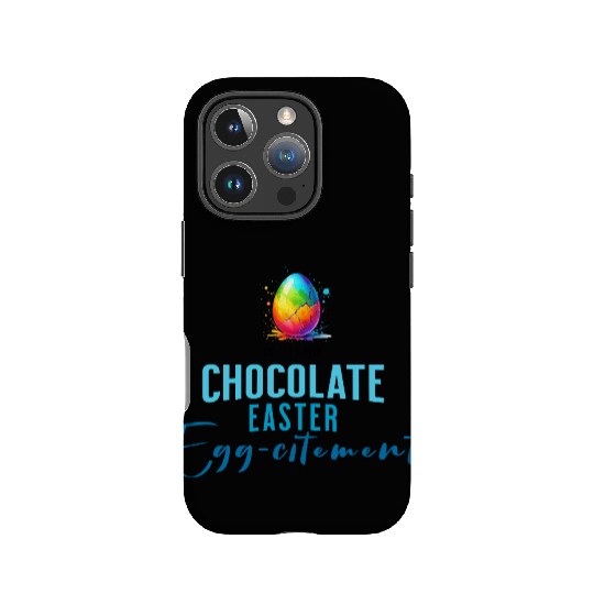 Chocolate Easter Egg-citement, Unique IPhone Cases