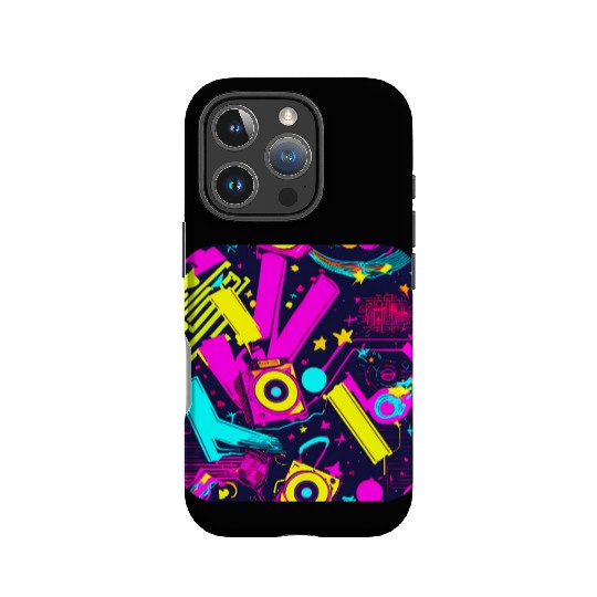 retro vintage 80s pop culture IPhone Cases