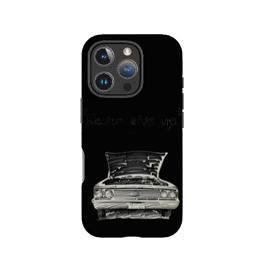 Never give up 1 2 IPhone Cases