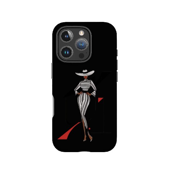 fashion African American woman IPhone Cases