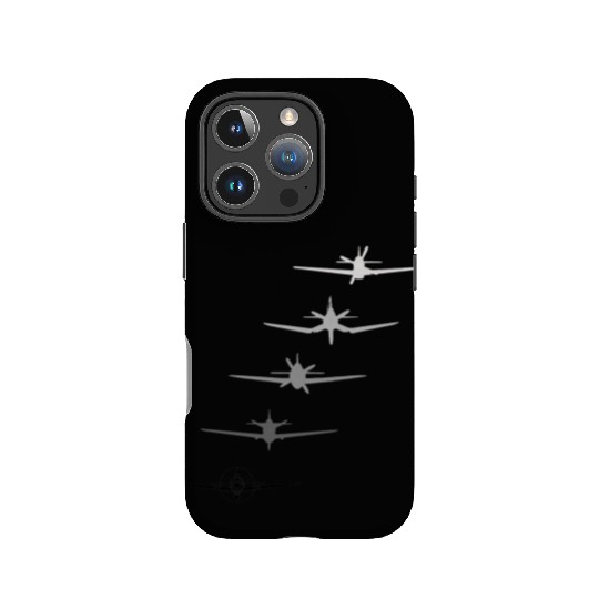 Best Warbirds Ever P-51 F4U P-47 P-40 and A6M IPhone Cases
