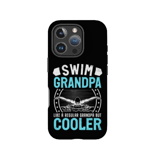 Swim Grandpa - Classic Stars & Stripes Edition IPhone Cases