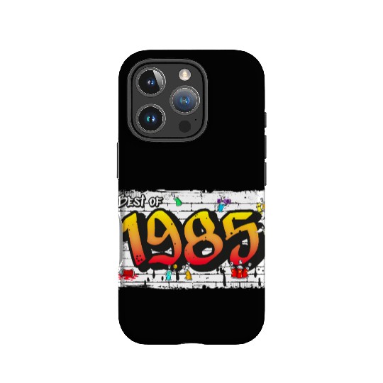 Best of 1985 Graffiti – 40 Years of Neon Nostalgia IPhone Cases