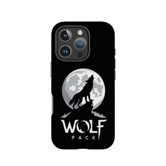 Wolf Pack Moon Howl IPhone Cases