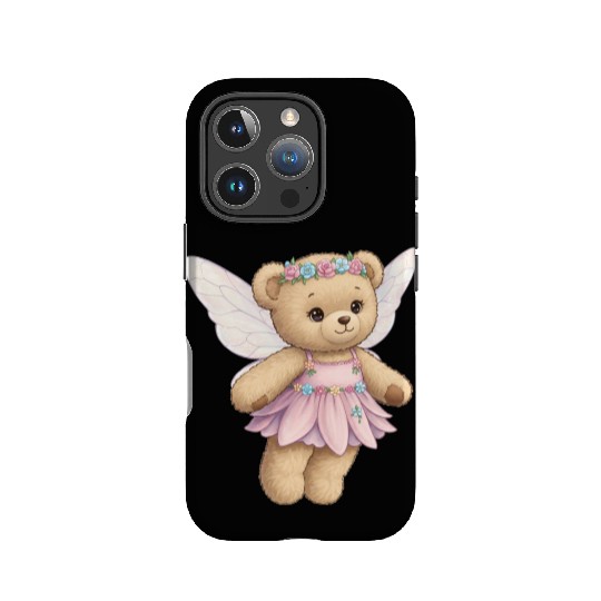 Teddy bear fairy IPhone Cases