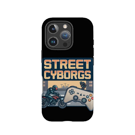 Street Cyborgs - Retro Video Game IPhone Cases