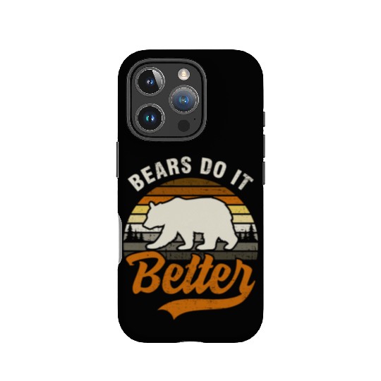 Bears Do It Better Bear Pride Gay Men LGBT Flag IPhone Cases