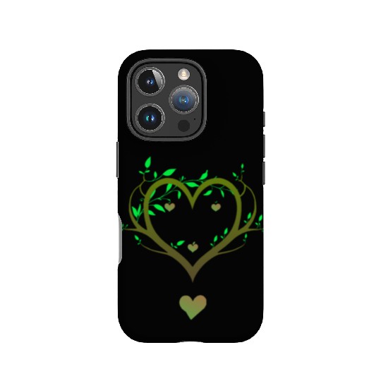 Nature Heart Tree | Green Love Botanical Art IPhone Cases