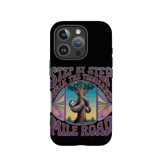 Sloth Step By Step IPhone Cases